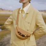 Pumpkin Bun Dumpling Bun Single Shoulder Cross Shoulder Handheld Leather Women's Bag