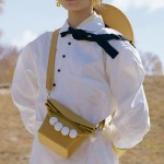 Cowhide sugar bag, hand-held single shoulder crossbody women's bag