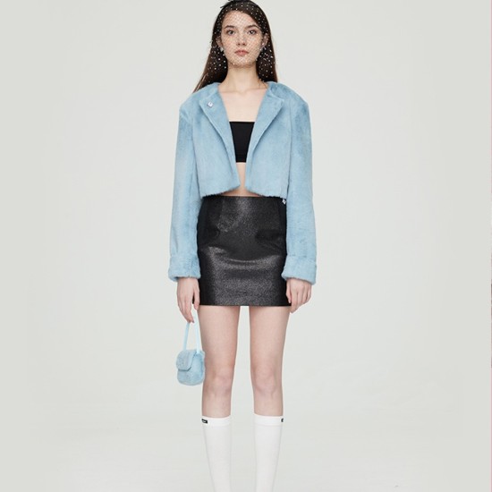 Toast bag, small fur handbag, hand-held small square womens bag - Memoo.com Toast bag, small fur handbag, hand-held small square womens bag - Memoo.com