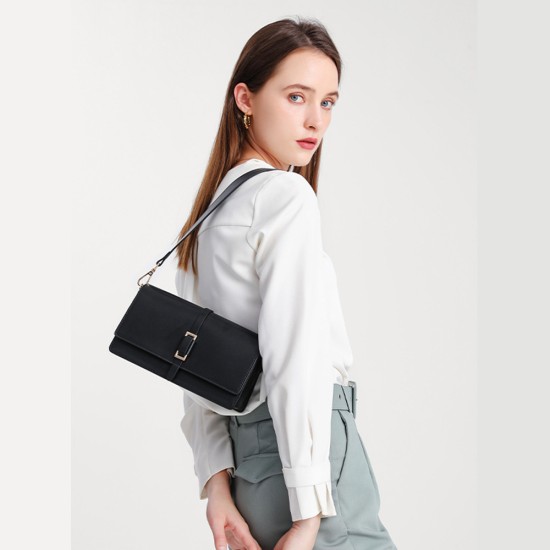 Genuine leather temperament small square bag, genuine leather shoulder bag, cowhide simple style Genuine leather temperament small square bag, genuine leather shoulder bag, cowhide simple style